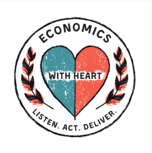 Economics With Heart — Listen. Act. Deliver.